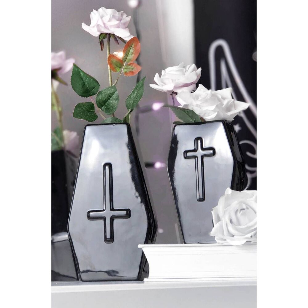 Killstar Large Coffin Vase